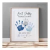 Handprint Gift for Dad From Kids Father s Day Birthday Best