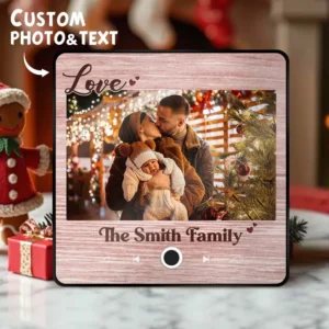 Music Fridge Magnet Creative Christmas Gift for Family Custom Music Magnets Can Play Songs Family Gifts (6)