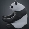 Cute Panda Controller Holder 1