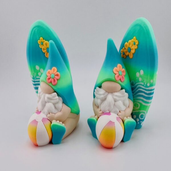 Beach Vibe Gnome - Surf