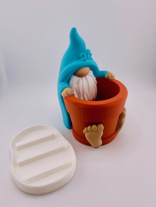 Gnome in a Pot Planter - Ảnh 3