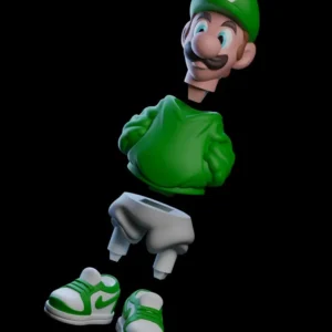 mario luigi urban art toy v2 rczk6