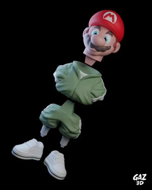 Mario & Luigi Urban Art Toy - Ảnh 3