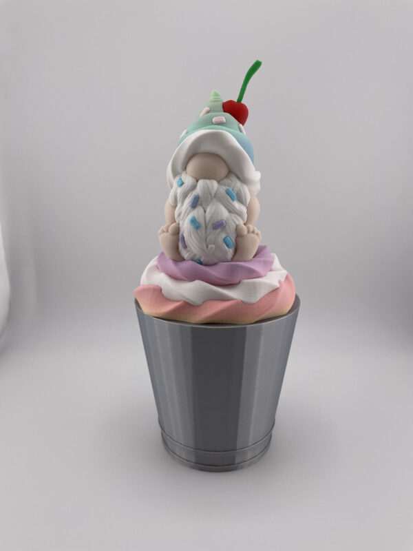 Milkshake Cherry Gnome Container - Ảnh 3