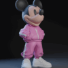 minnie mickey urban art toy v3 iokz8