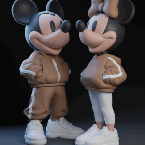 Minnie & Mickey Urban Art Toy