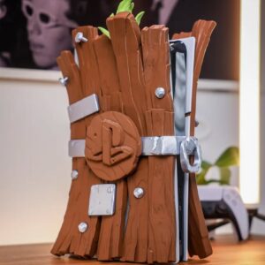 Wood Case PS5 Slim